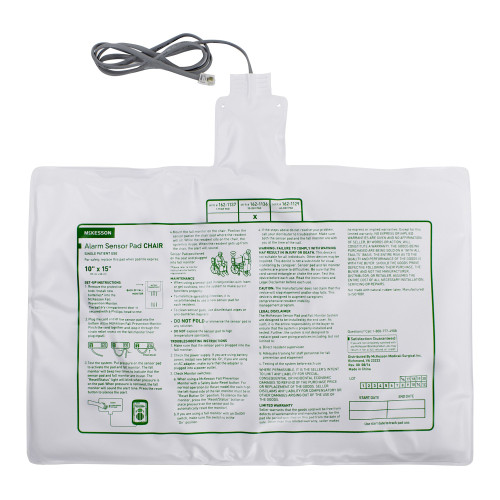 McKesson 162-1136 - Chair Sensor Pad McKesson Brand 10 X 15 Inch McKesson 162-1136 - Chair Sensor Pad McKesson Brand 10 X 15 Inch