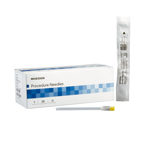 McKesson 4629V2 - Spinal Needle McKesson Quincke Style 20 Gauge 3-1/2 Inch Sterile McKesson 4629V2 - Spinal Needle McKesson Quincke Style 20 Gauge 3-1/2 Inch Sterile