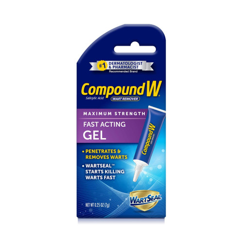 Medtech Laboratories 75137058507 - Wart Remover Compound W® 17% Strength Gel 0.25 oz. Medtech Laboratories 75137058507 - Wart Remover Compound W® 17% Strength Gel 0.25 oz.