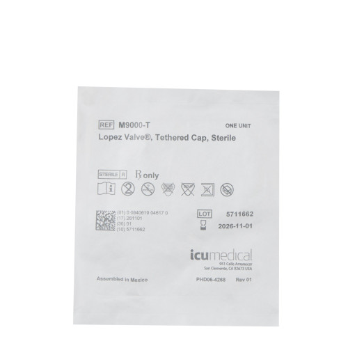 ICU Medical Inc M9000-T - Closed Enteral Tube Valve Lopez Valve® Sterile