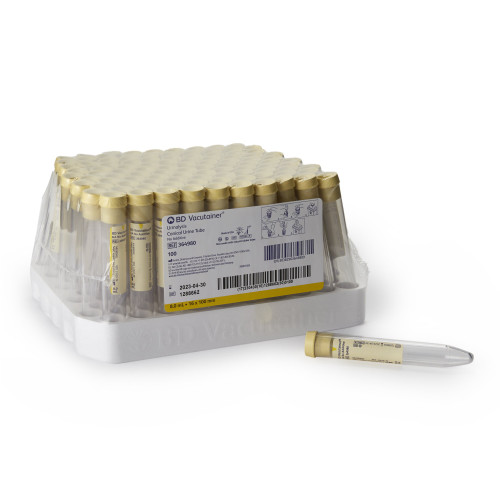 BD 364980 - BD Vacutainer® Urinalysis Tube Plain 8 mL Conventional Closure Plastic Tube BD 364980 - BD Vacutainer® Urinalysis Tube Plain 8 mL Conventional Closure Plastic Tube