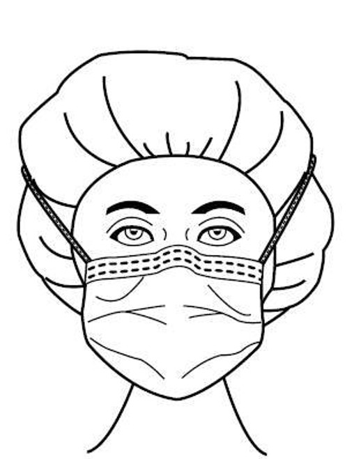 Aspen Surgical Products 65-3320 - Surgical Mask Precept® Fog-Shield® Anti-fog Foam ASTM Level 1 Tie Closure One Size Fits Most Aspen Surgical Products 65-3320 - Surgical Mask Precept® Fog-Shield® Anti-fog Foam ASTM Level 1 Tie Closure One Size Fits Most