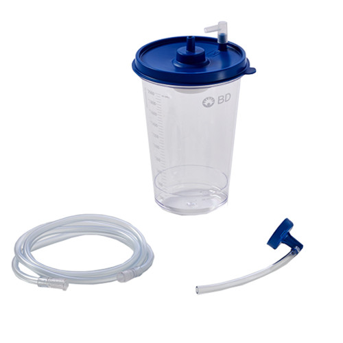 Bard PWKIT03 - Urine Collection Kit PureWick™ The accessory kit includes (1) 2000cc collection canister with lid, (1) pump tubing, and (1) collector tubing with elbow connector.