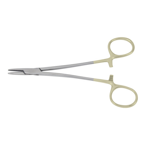 McKesson 43-1-811 - Needle Holder McKesson Argent™ Webster 5 Inch Length Smooth Jaws Finger Ring Handle McKesson 43-1-811 - Needle Holder McKesson Argent™ Webster 5 Inch Length Smooth Jaws Finger Ring Handle