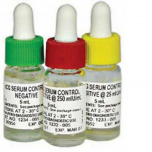 Stanbio Laboratory 1235-305 - Fertility Test Control Set Human Chorionic Godadotropin (hCG) Serum 3 Levels 3 X 5 mL Stanbio Laboratory 1235-305 - Fertility Test Control Set Human Chorionic Godadotropin (hCG) Serum 3 Levels 3 X 5 mL