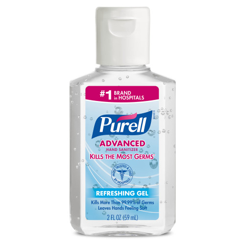 Gojo 9605-24 - Hand Sanitizer Purell® Advanced 2 oz. Ethyl Alcohol Gel Bottle Gojo 9605-24 - Hand Sanitizer Purell® Advanced 2 oz. Ethyl Alcohol Gel Bottle