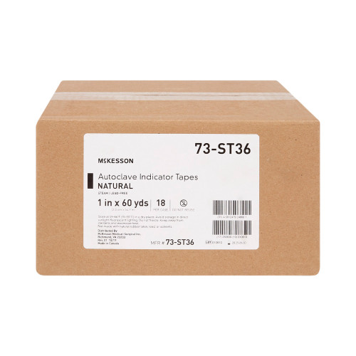 McKesson 73-ST36 - Steam Indicator Tape McKesson 1 Inch X 60 Yard Steam McKesson 73-ST36 - Steam Indicator Tape McKesson 1 Inch X 60 Yard Steam