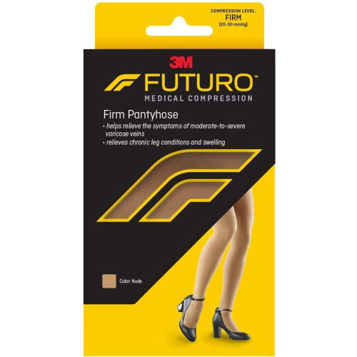 3M Healthcare 71030EN - Compression Pantyhose 3M™ Futuro™ Waist High Large Nude Closed Toe 3M Healthcare 71030EN - Compression Pantyhose 3M™ Futuro™ Waist High Large Nude Closed Toe