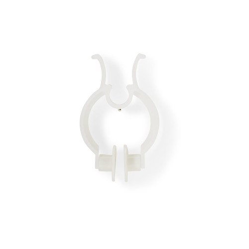 McKesson 16-MCKNCR - Nose Clip McKesson Rubber, Disposable, White Plastic For Spirometry