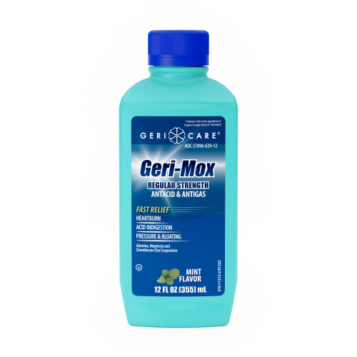 Geri-Care QMLX-12-GCP - Antacid Geri-Care® Oral Suspension 12 oz. Geri-Care QMLX-12-GCP - Antacid Geri-Care® Oral Suspension 12 oz.