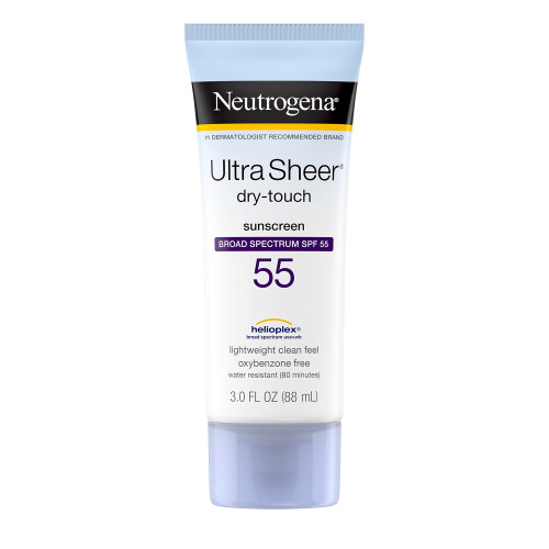 J & J Sales 08680068790 - Sunscreen Neutrogena® Ultra Sheer® SPF 55 Lotion 3 oz. Tube