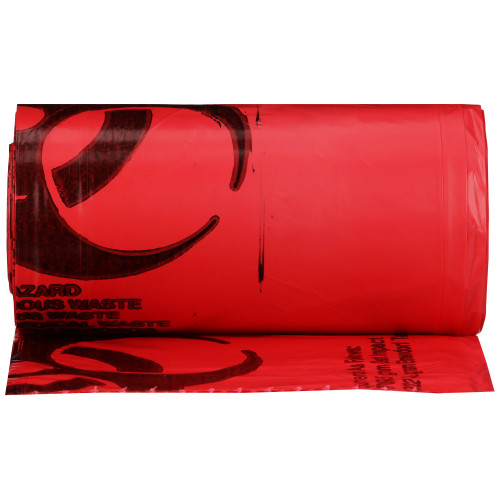 McKesson 03-4554 - Biohazard Waste Bag McKesson Biohazard Symbol / Infectious Waste 10 to 15 gal. Red 24 X 32 Inch McKesson 03-4554 - Biohazard Waste Bag McKesson Biohazard Symbol / Infectious Waste 10 to 15 gal. Red 24 X 32 Inch