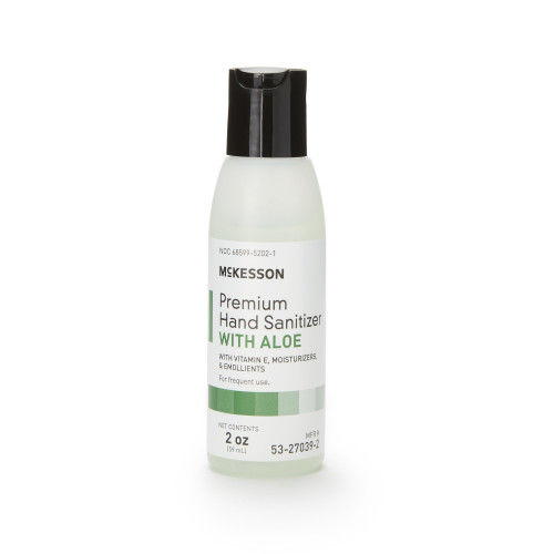 McKesson 53-27039-2 - Hand Sanitizer with Aloe McKesson Premium 2 oz. Ethyl Alcohol Gel Bottle McKesson 53-27039-2 - Hand Sanitizer with Aloe McKesson Premium 2 oz. Ethyl Alcohol Gel Bottle