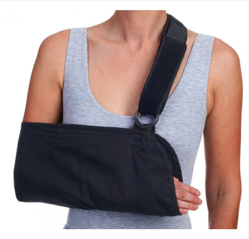 DJO Global 79-84300 - Arm Sling Procare® O-Ring / Hook and Loop Strap Closure One Size Fits Most DJO Global 79-84300 - Arm Sling Procare® O-Ring / Hook and Loop Strap Closure One Size Fits Most