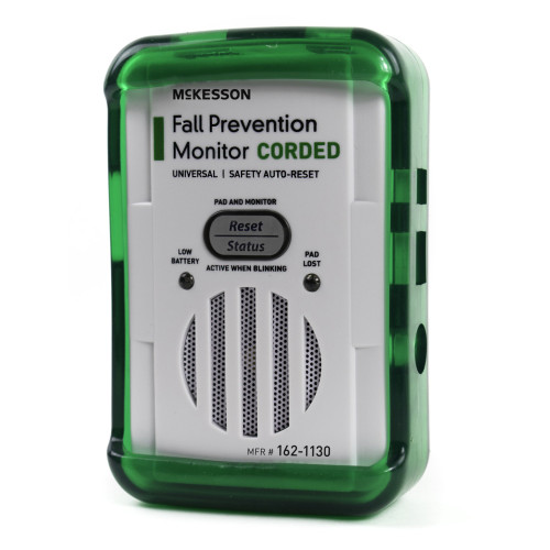 McKesson 162-1130 - Fall Prevention Monitor McKesson Brand White / Green McKesson 162-1130 - Fall Prevention Monitor McKesson Brand White / Green
