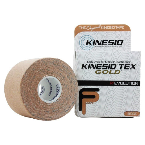 Fabrication Enterprises 24-4870 - Kinesiology Tape Kinesio® Tex Gold™ FP Beige 2 Inch X 5-1/2 Yard Cotton NonSterile