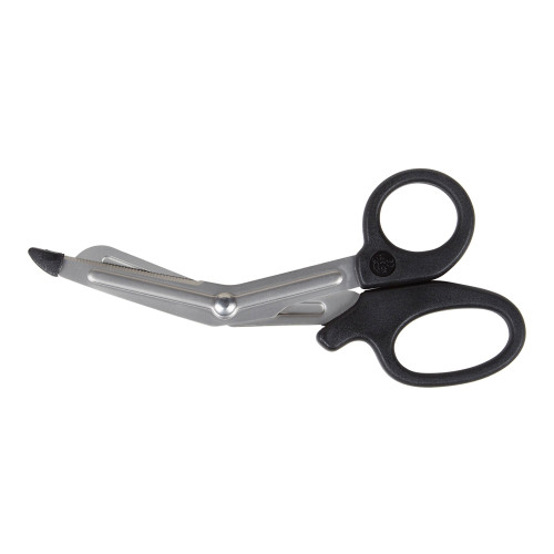 McKesson 321BKMM - Trauma Shears McKesson Medicut™ Black 5-1/2 Inch Length Medical Grade Stainless Steel Finger Ring Handle Blunt Tip / Blunt Tip McKesson 321BKMM - Trauma Shears McKesson Medicut™ Black 5-1/2 Inch Length Medical Grade Stainless Steel Finger Ring Handle Blunt Tip / Blunt Tip