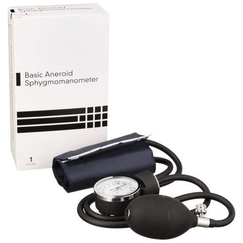 McKesson 01-776CMCE - Aneroid Sphygmomanometer Unit BASIC Small Adult Cuff Nylon Cuff 12 - 17 cm Pocket Aneroid McKesson 01-776CMCE - Aneroid Sphygmomanometer Unit BASIC Small Adult Cuff Nylon Cuff 12 - 17 cm Pocket Aneroid