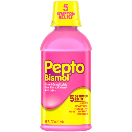 Procter & Gamble 37000003204 - Anti-Diarrheal Pepto Bismol® 262 mg Strength Liquid 16 oz. Procter & Gamble 37000003204 - Anti-Diarrheal Pepto Bismol® 262 mg Strength Liquid 16 oz.