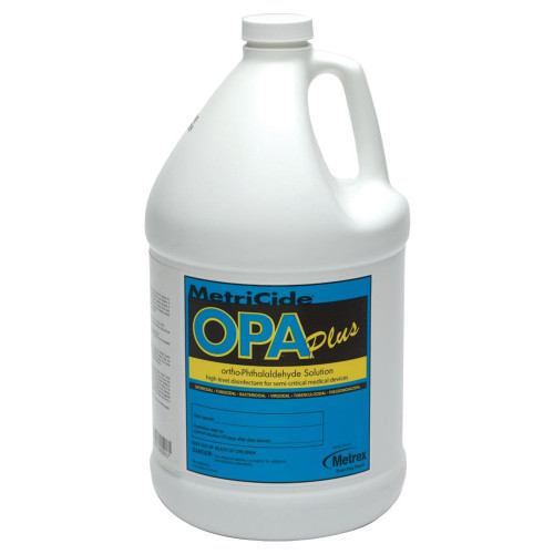 Metrex 10-6000 - OPA High-Level Disinfectant MetriCide™ OPA Plus RTU Liquid 1 gal. Jug Reusable Metrex 10-6000 - OPA High-Level Disinfectant MetriCide™ OPA Plus RTU Liquid 1 gal. Jug Reusable