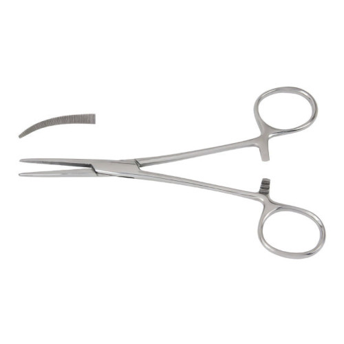 McKesson 43-2-452 - Hemostatic Forceps McKesson Crile 5-1/2 Inch Length Floor / Office Grade Pakistani Stainless Steel NonSterile Locking Finger Ring Handle Curved Serrated Tips McKesson 43-2-452 - Hemostatic Forceps McKesson Crile 5-1/2 Inch Length Floor / Office Grade Pakistani Stainless Steel NonSterile Locking Finger Ring Handle Curved Serrated Tips