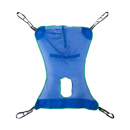 McKesson 146-13221L - Full Body Commode Sling McKesson 4 or 6 Point Cradle Without Head Support Large 600 lbs. Weight Capacity McKesson 146-13221L - Full Body Commode Sling McKesson 4 or 6 Point Cradle Without Head Support Large 600 lbs. Weight Capacity