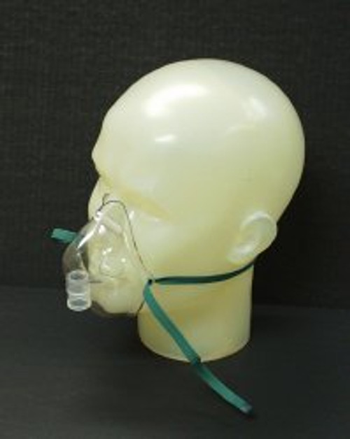 Sun Med 8100-0-50 - Aerosol Mask Salter Labs® Elongated Style Adult One Size Fits Most Adjustable Head Strap Sun Med 8100-0-50 - Aerosol Mask Salter Labs® Elongated Style Adult One Size Fits Most Adjustable Head Strap