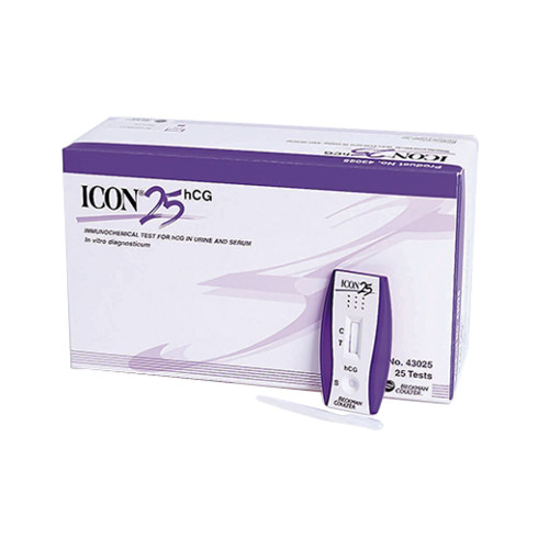 Hemocue 43025A - Reproductive Health Test Kit Icon® 25 hCG hCG Pregnancy Test 25 Tests CLIA Waived Sample Dependent Hemocue 43025A - Reproductive Health Test Kit Icon® 25 hCG hCG Pregnancy Test 25 Tests CLIA Waived Sample Dependent