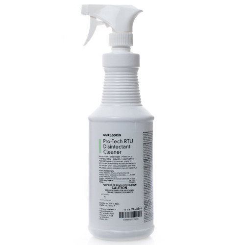 McKesson 53-28564 - Surface Disinfectant Cleaner McKesson Pro-Tech Quaternary Based J-Fill® Dispensing Systems Liquid 32 oz. Bottle Floral Scent NonSterile McKesson 53-28564 - Surface Disinfectant Cleaner McKesson Pro-Tech Quaternary Based J-Fill® Dispensing Systems Liquid 32 oz. Bottle Floral Scent NonSterile