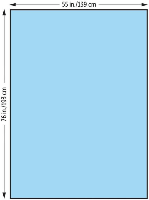 O&M Halyard Inc 47623NS - General Purpose Drape Halyard Large Drape 55 W X 76 L Inch NonSterile O&M Halyard Inc 47623NS - General Purpose Drape Halyard Large Drape 55 W X 76 L Inch NonSterile
