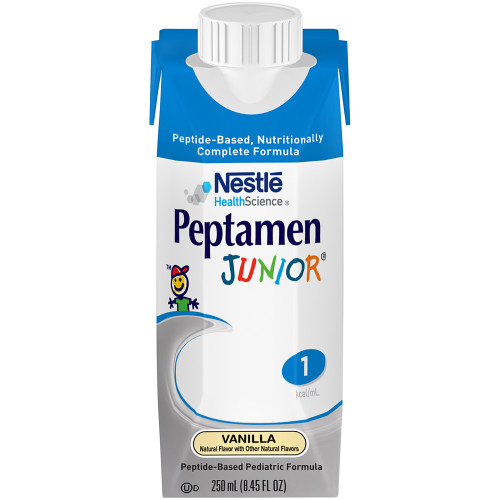 Nestle Healthcare Nutrition Inc 00798716162524 - Pediatric Oral Supplement Peptamen Junior® Vanilla Flavor 8.45 oz. Carton Liquid Whey Protein Impaired GI Function