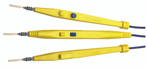 Conmed 130307A - Electrosurgical Pencil Kit GoldLine® Hex-Locking 1 Inch Blade X 10 Foot Cord Blade Tip