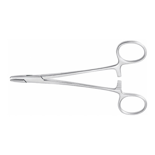 McKesson 43-1-832 - Needle Holder McKesson Argent™ Baumgartner 5-1/2 Inch Length Serrated Jaws Finger Ring Handle McKesson 43-1-832 - Needle Holder McKesson Argent™ Baumgartner 5-1/2 Inch Length Serrated Jaws Finger Ring Handle