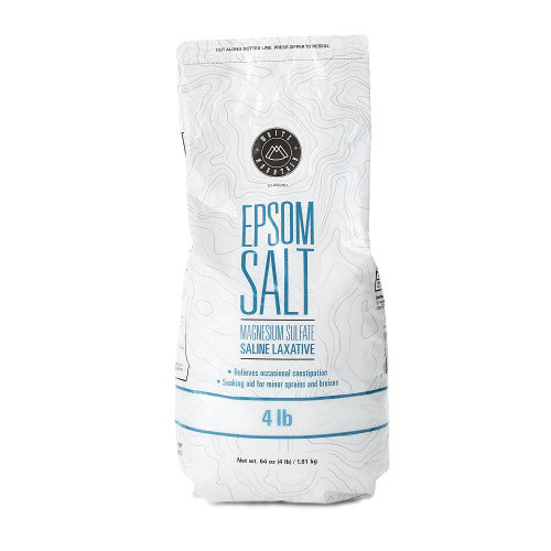 Aaron Industries 49580039404 - Epsom Salt Magnesium Sulfate USP Swan® Granules 4 lbs. Carton