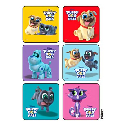 Medibadge 1709P - Kids Love Stickers® 75 per Pack Puppy Dog Pals Sticker 2-1/2 Inch