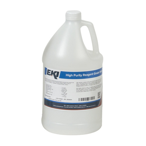 EK Industries Inc 15335-GAL - Chemistry Reagent Deionized Water Reagent Grade / ASTM Type I 100% 1 gal. EK Industries Inc 15335-GAL - Chemistry Reagent Deionized Water Reagent Grade / ASTM Type I 100% 1 gal.