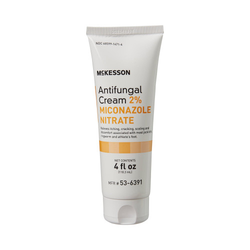 McKesson 53-6391 - Antifungal McKesson Brand 2% Strength Cream 4 oz. Tube McKesson 53-6391 - Antifungal McKesson Brand 2% Strength Cream 4 oz. Tube