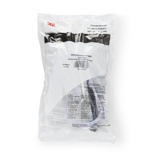 3M Healthcare 40660-00000-10 - Protective Goggles 3M™ Clear Tint Polycarbonate Lens Elastic Strap One Size Fits Most 3M Healthcare 40660-00000-10 - Protective Goggles 3M™ Clear Tint Polycarbonate Lens Elastic Strap One Size Fits Most