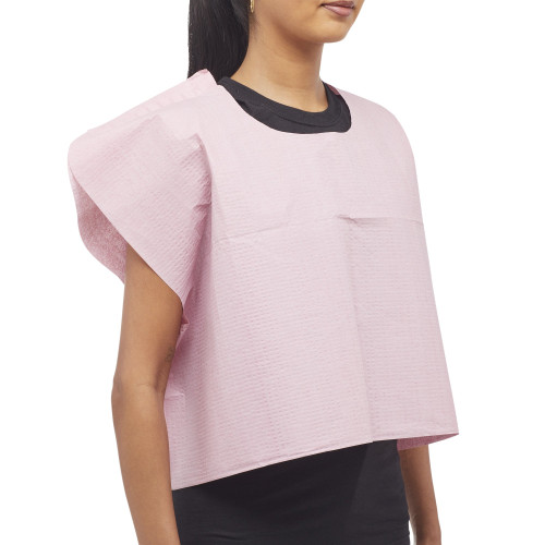 McKesson 18-891 - Exam Cape McKesson Mauve One Size Fits Most Front / Back Opening Without Closure Unisex Disposable McKesson 18-891 - Exam Cape McKesson Mauve One Size Fits Most Front / Back Opening Without Closure Unisex Disposable
