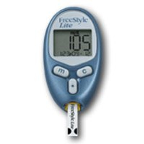 Abbott 99073070805 - Blood Glucose Meter FreeStyle® Lite 5 Second Results Stores up to 400 Results No Coding Required Abbott 99073070805 - Blood Glucose Meter FreeStyle® Lite 5 Second Results Stores up to 400 Results No Coding Required