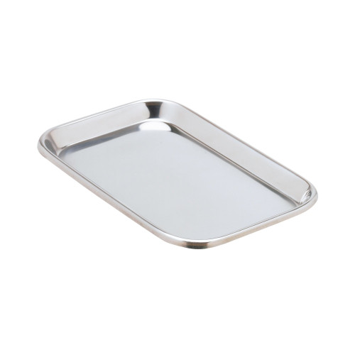 Integra Lifesciences 3-934 - Instrument Tray Miltex® Rolled Edge Stainless Steel 23/32 X 6-1/2 X 10 Inch