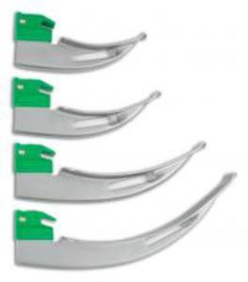 Sun Med 5-5332-04 - Laryngoscope Blade GreenLine® Macintosh Type Fiberoptic Light Adult Sterile Sun Med 5-5332-04 - Laryngoscope Blade GreenLine® Macintosh Type Fiberoptic Light Adult Sterile