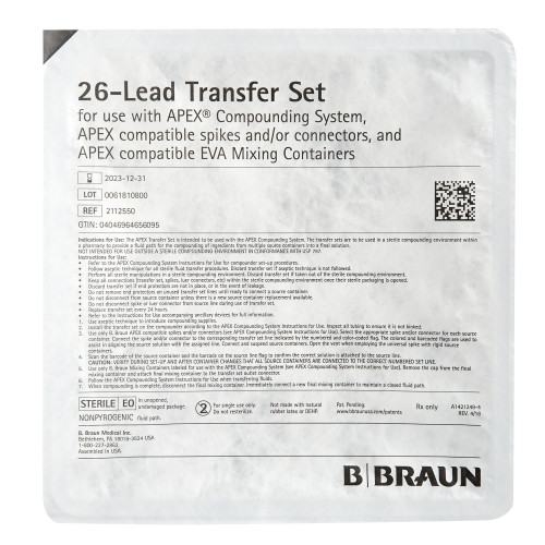 B. Braun 2112550 - Transfer Set Apex®