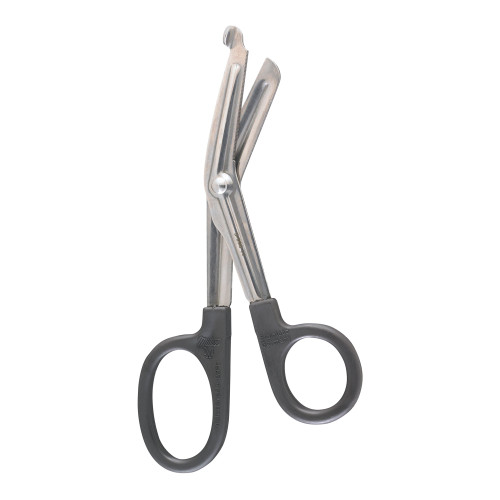 McKesson 43-1-998 - Bandage and Utility Scissors McKesson Argent™ 6-1/2 Inch Length OR / Surgical Grade German Stainless Steel / Plastic NonSterile Black Finger Ring Handle Angled Blunt Tip / Blunt Tip McKesson 43-1-998 - Bandage and Utility Scissors McKesson Argent™ 6-1/2 Inch Length OR / Surgical Grade German Stainless Steel / Plastic NonSterile Black Finger Ring Handle Angled Blunt Tip / Blunt Tip