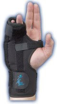 Medical Specialties 223584 - Boxer Fracture Brace Med Spec® Aluminum / Felt Right Hand Black Medium