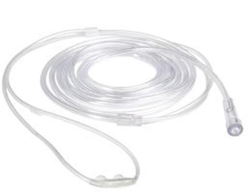 Compass Health Brands CAN-ROS7 - Nasal Cannula Adult Curved Prong / NonFlared Tip 7 Foot Tubing