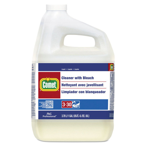 Lagasse PGC02291CT - Surface Disinfectant Cleaner Comet® with Bleach Manual Pour Liquid 1 gal. Jug Bleach Scent NonSterile Lagasse PGC02291CT - Surface Disinfectant Cleaner Comet® with Bleach Manual Pour Liquid 1 gal. Jug Bleach Scent NonSterile