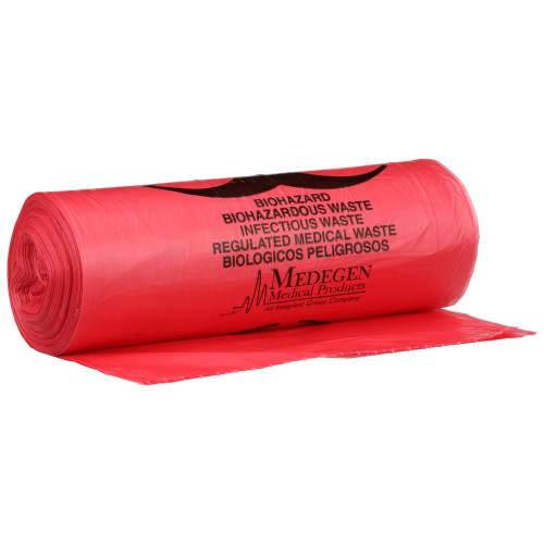 McKesson 03-4401 - Biohazard Waste Bag McKesson Biohazard Symbol / Infectious Waste 30 to 33 gal. Red 33 X 40 Inch McKesson 03-4401 - Biohazard Waste Bag McKesson Biohazard Symbol / Infectious Waste 30 to 33 gal. Red 33 X 40 Inch