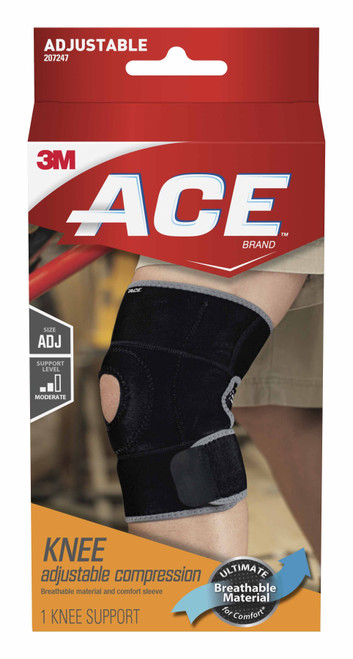 3M Healthcare 05113119815 - Knee Brace ACE™ One Size Fits Most Left or Right Knee