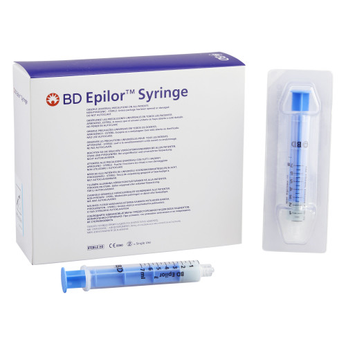 BD 405291 - LOR Syringe Epilor™ 7 mL Luer Lock Tip Without Safety BD 405291 - LOR Syringe Epilor™ 7 mL Luer Lock Tip Without Safety